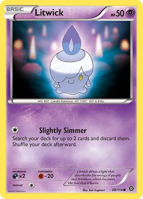 Litwick - XY Steam siege 48/114