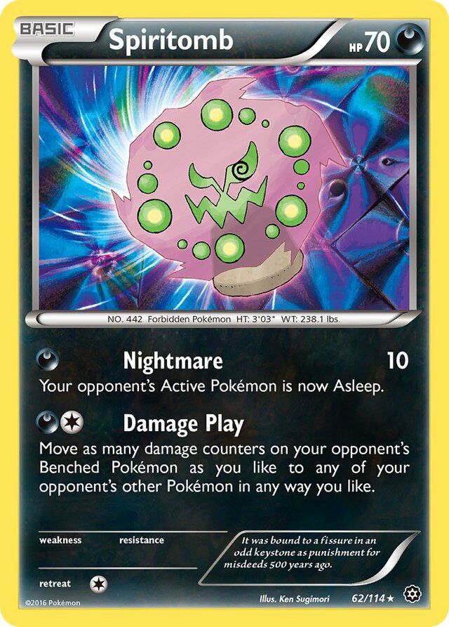 Spiritomb - XY Steam siege 62/114, Fini: Unlimited