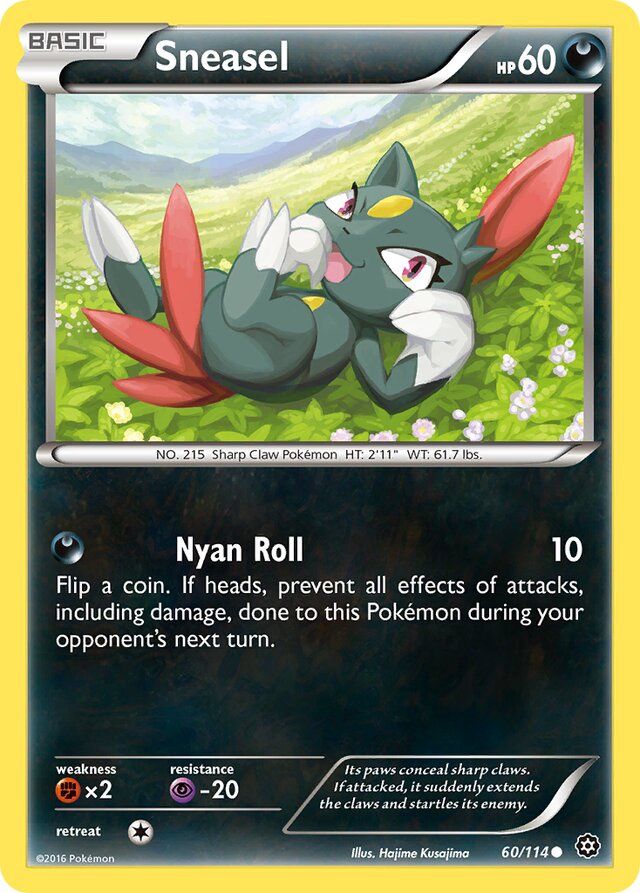 Sneasel - XY Steam siege 60/114, Fini: Unlimited