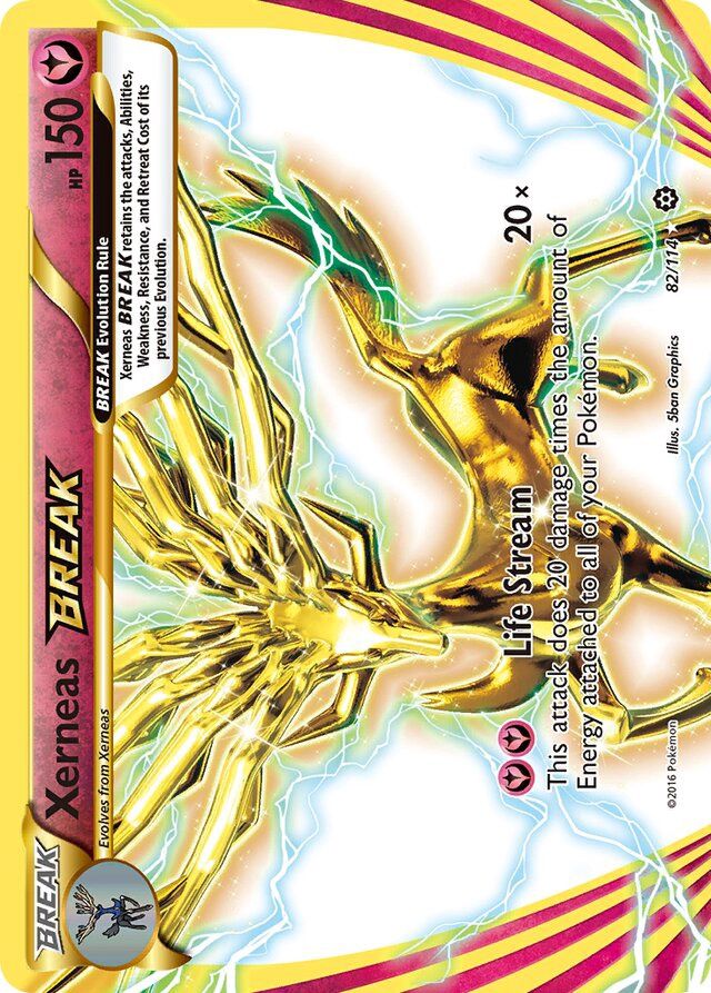 Xerneas Break - XY Steam siege 82/114, Fini: Holofoil