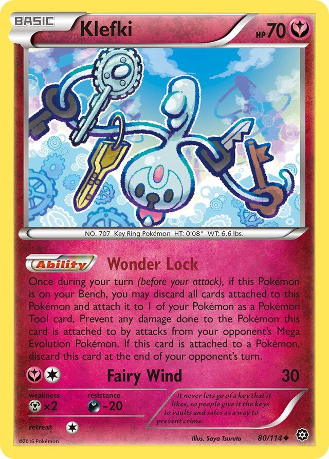 Klefki - XY Steam siege 80/114, Fini: Unlimited