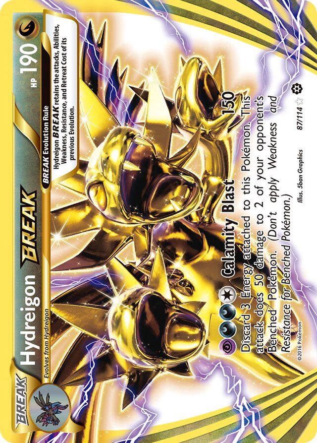 Hydreigon Break - XY Steam siege 87/114, Fini: Holofoil