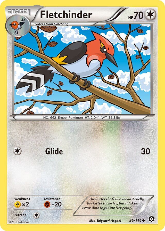 Fletchinder - XY Steam siege 95/114, Fini: Unlimited