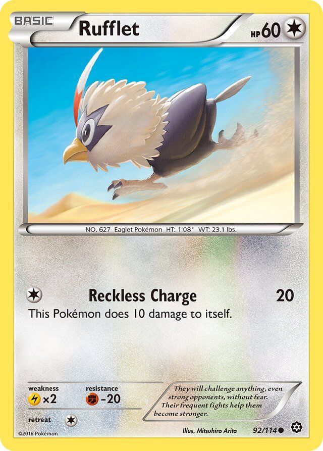 Rufflet - XY Steam siege 92/114, Fini: Unlimited