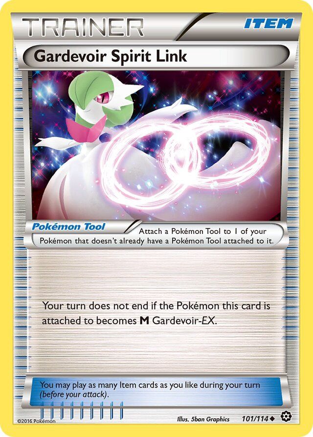 Trainer Gardevoir spirit link - XY Steam siege 101/114, Fini: Unlimited