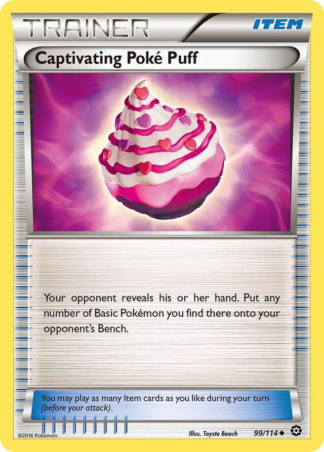 Trainer Captivating poké puff - XY Steam siege 99/114, Fini: Unlimited