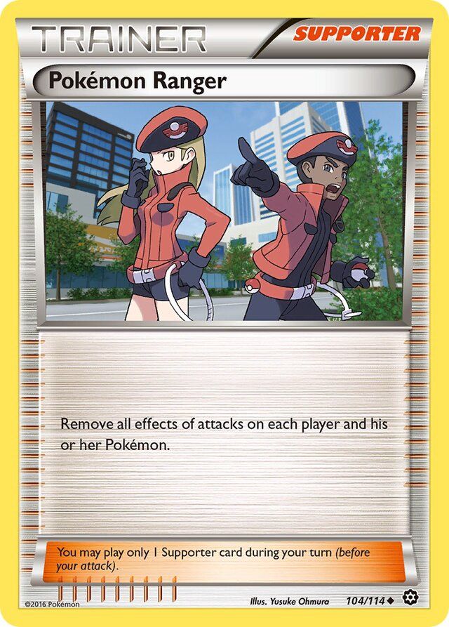 Trainer Pokémon ranger - XY Steam siege 104/114, Fini: Unlimited
