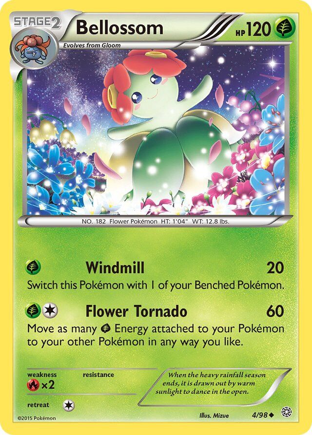 Bellossom - XY - Ancient origins 4/98, Fini: Unlimited