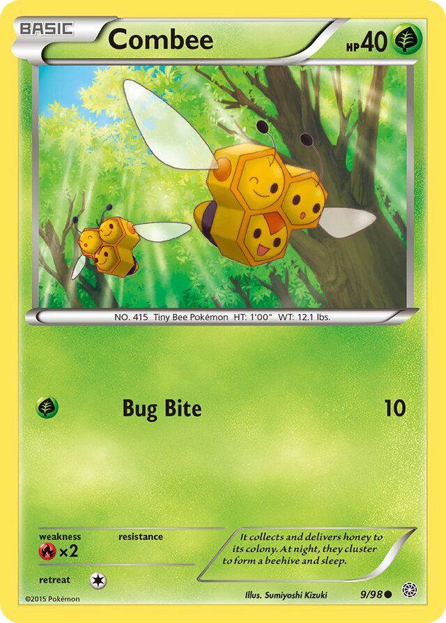 Combee - XY - Ancient origins 9/98, Fini: Unlimited