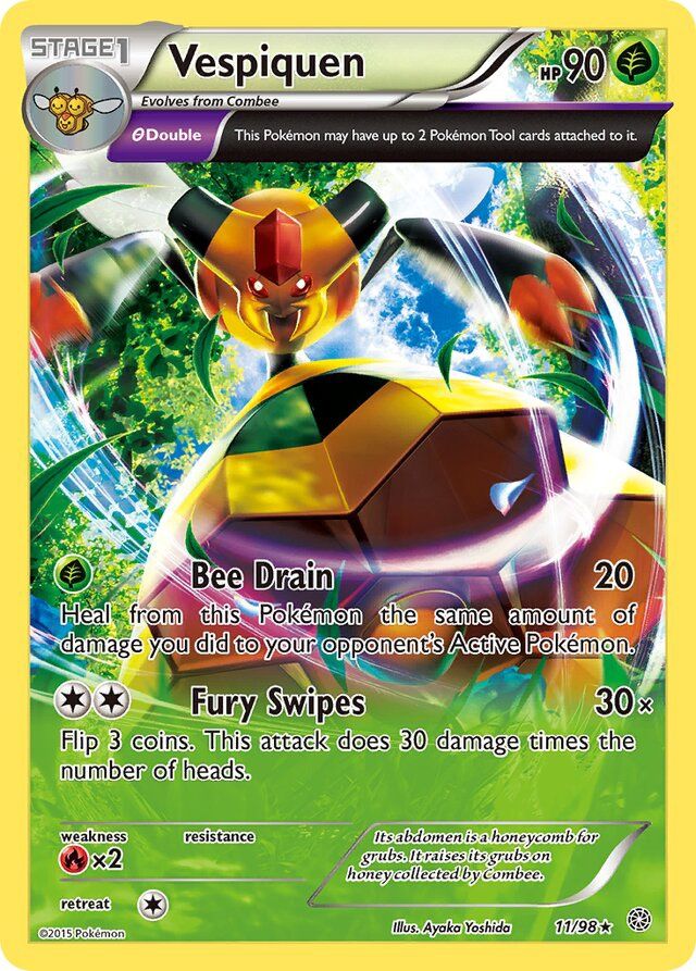 Vespiquen - XY - Ancient origins 11/98, Fini: Unlimited
