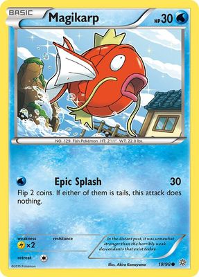 Magikarp - XY - Ancient origins 19/98