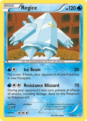 Regice - XY - Ancient origins 24/98