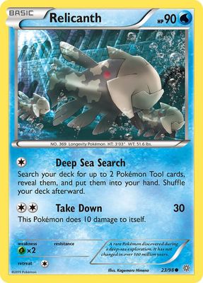 Relicanth - XY - Ancient origins 23/98