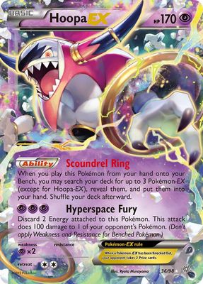 Hoopa EX - XY - Ancient origins 36/98
