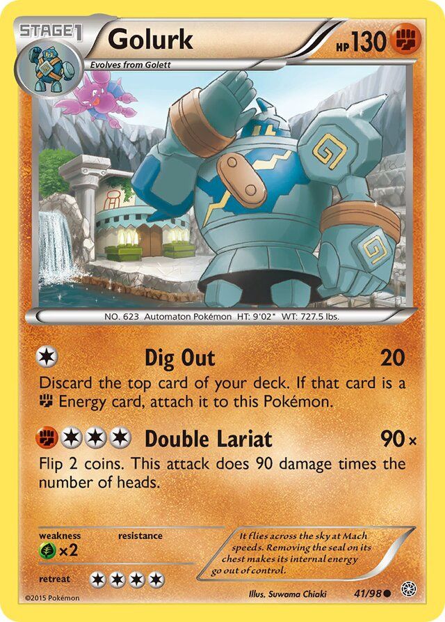 Golurk - XY - Ancient origins 41/98, Fini: Unlimited