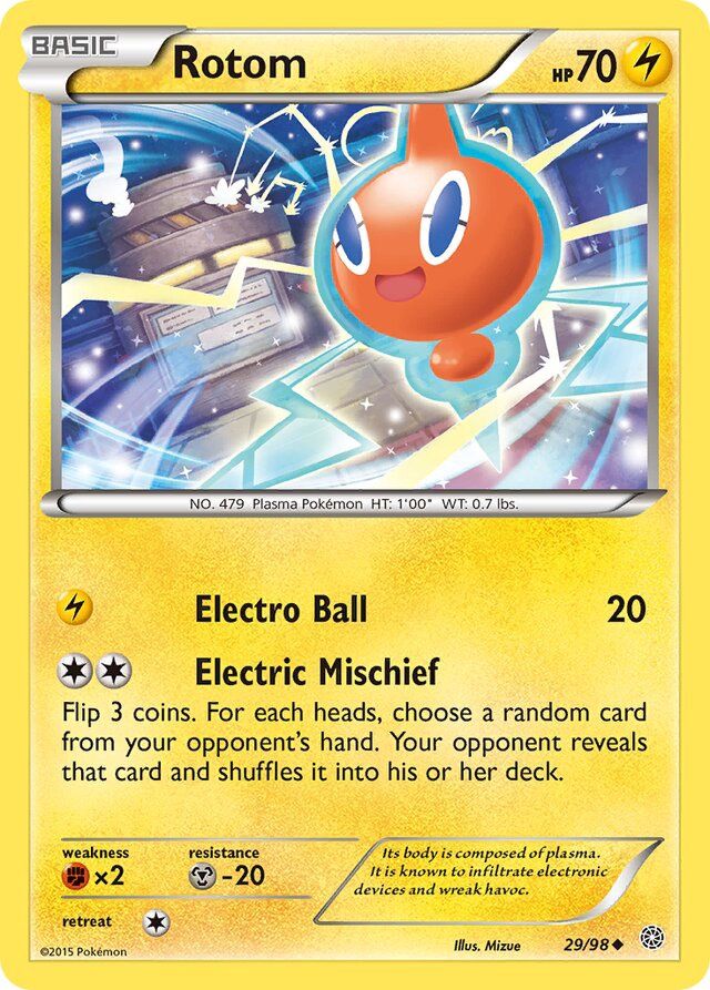 Rotom - XY - Ancient origins 29/98, Fini: Unlimited