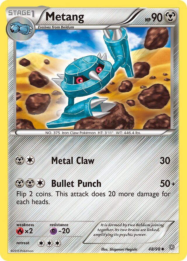 Metang - XY - Ancient origins 48/98, Fini: Unlimited