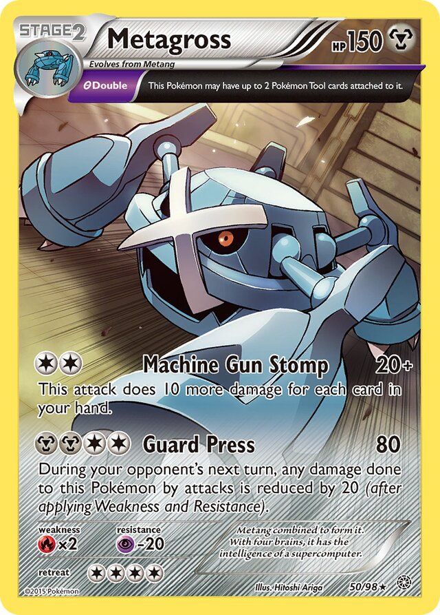 Metagross - XY - Ancient origins 50/98, Fini: Unlimited