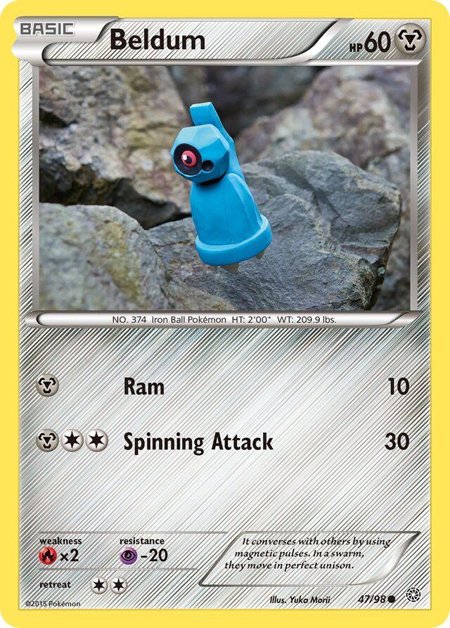 Beldum - XY - Ancient origins 47/98, Fini: Unlimited