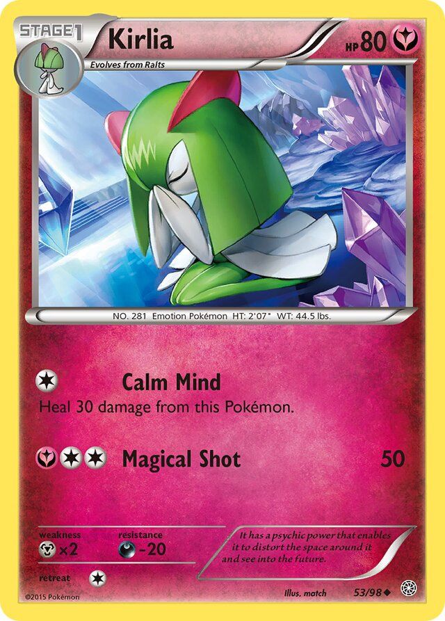 Kirlia - XY - Ancient origins 53/98, Fini: Unlimited
