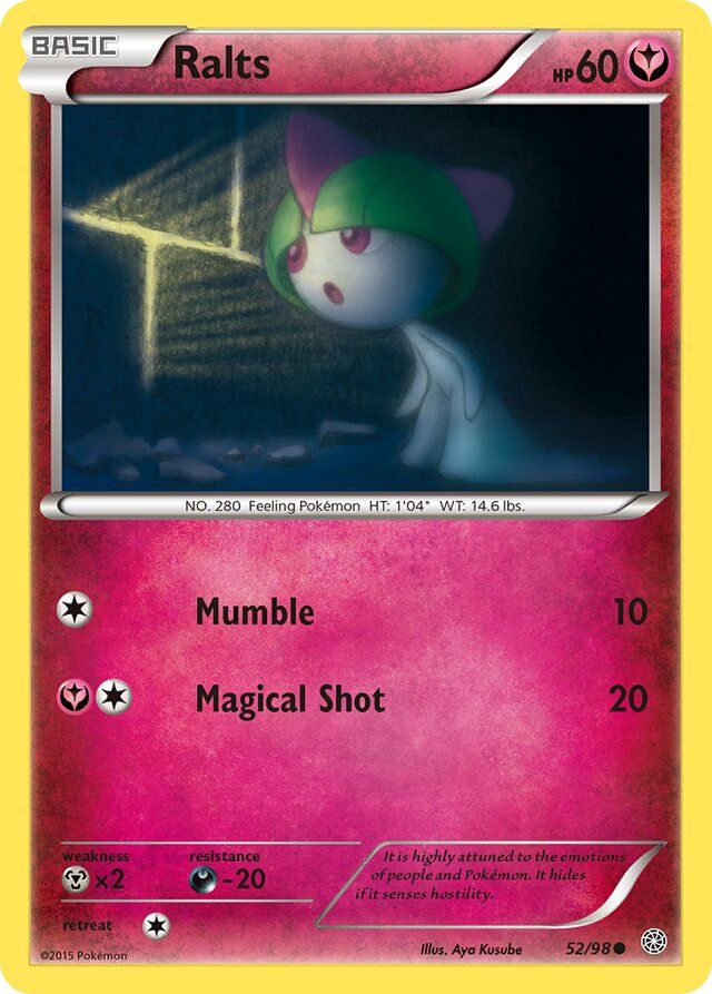 Ralts - XY - Ancient origins 52/98, Fini: Unlimited