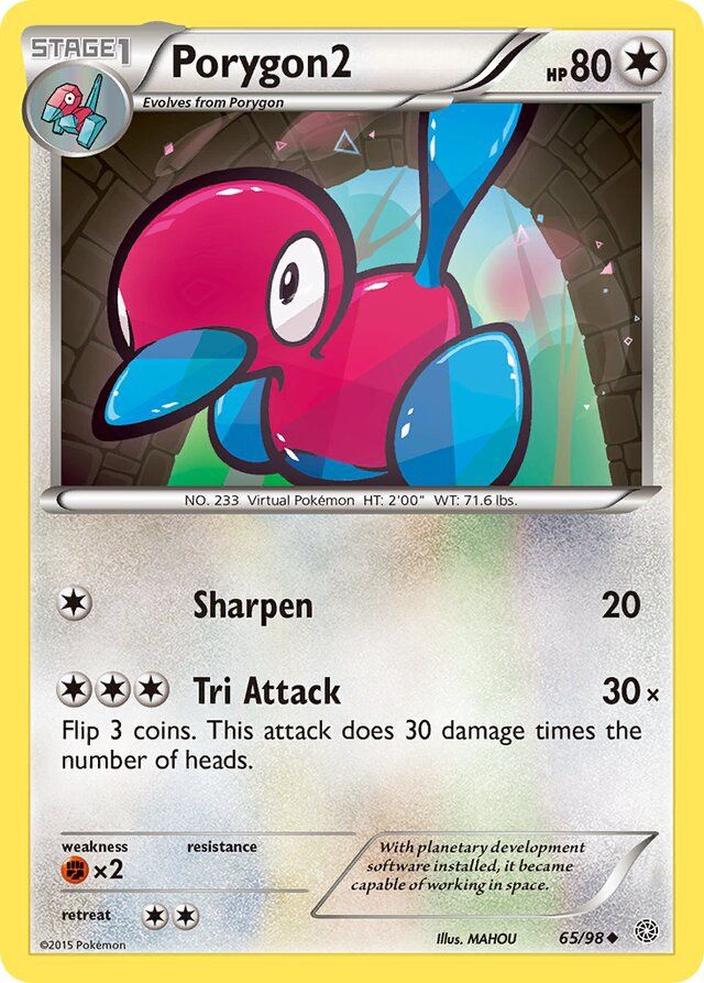 Porygon2 - XY - Ancient origins 65/98, Fini: Unlimited