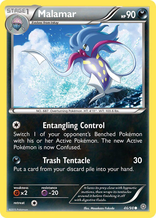 Malamar - XY - Ancient origins 46/98, Fini: Unlimited