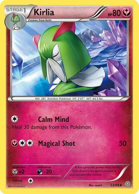 Kirlia - XY - Ancient origins 53/98