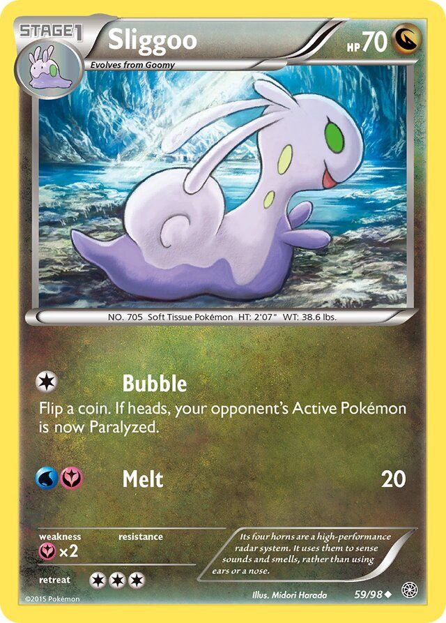 Sliggoo - XY - Ancient origins 59/98, Fini: Unlimited