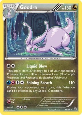 Goodra - XY - Ancient origins 60/98