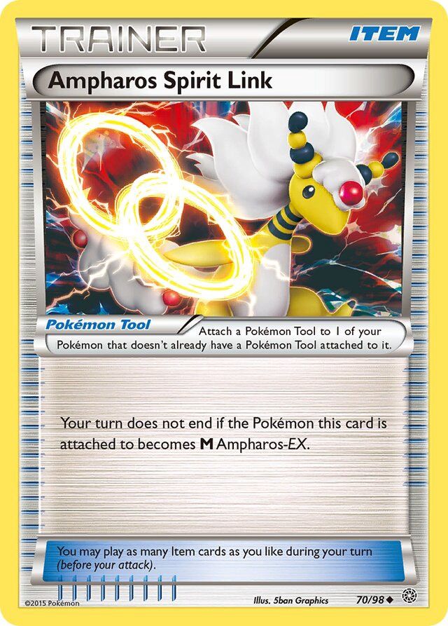 Trainer Ampharos spirit link - XY - Ancient origins 70/98, Fini: Unlimited