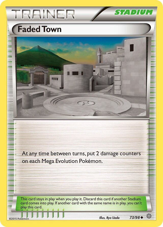 Trainer Faded town - XY - Ancient origins 73/98, Fini: Unlimited