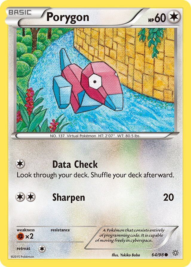 Porygon - XY - Ancient origins 64/98, Fini: Unlimited