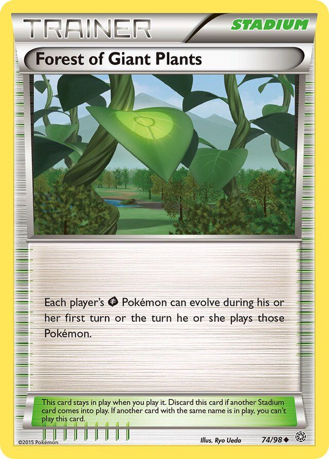 Trainer Forest of giant plants - XY - Ancient origins 74/98, Fini: Unlimited