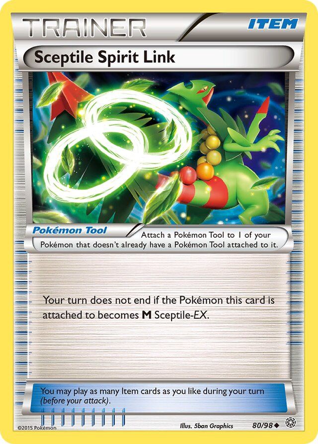Trainer Sceptile spirit link - XY - Ancient origins 80/98, Fini: Unlimited