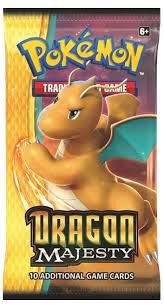 Pokemon Sun &amp; Moon Dragon majesty Booster pack