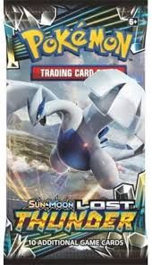 Pokemon Sun &amp; Moon Lost thunder Booster pack