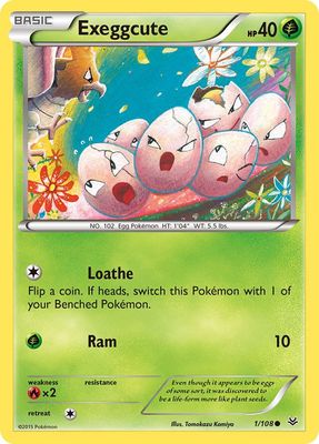 Exeggcute - XY Roaring skies 1/108