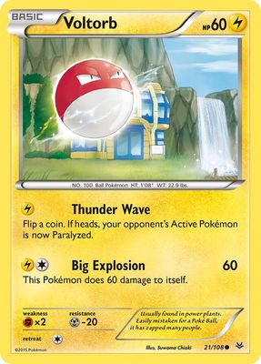 Voltorb - XY Roaring skies 21/108