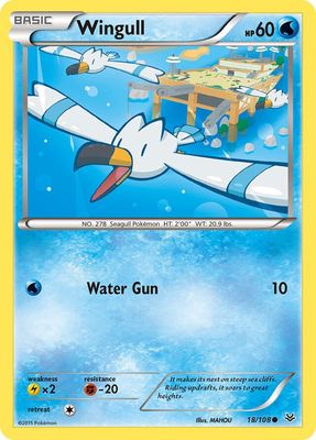 Wingull - XY Roaring skies 18/108