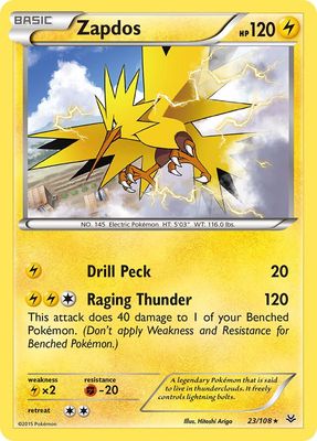 Zapdos - XY Roaring skies 23/108