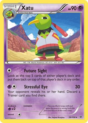 Xatu - XY Roaring skies 29/108