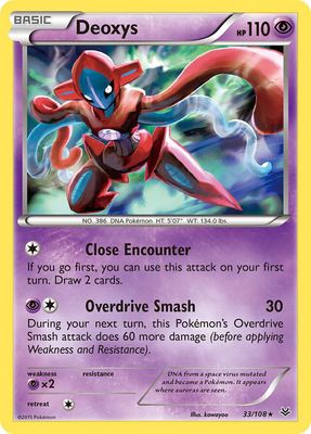Deoxys - XY Roaring skies 33/108