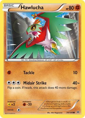 Hawlucha - XY Roaring skies 39/108