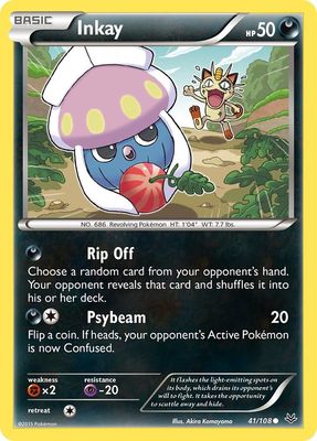 Inkay - XY Roaring skies 41/108