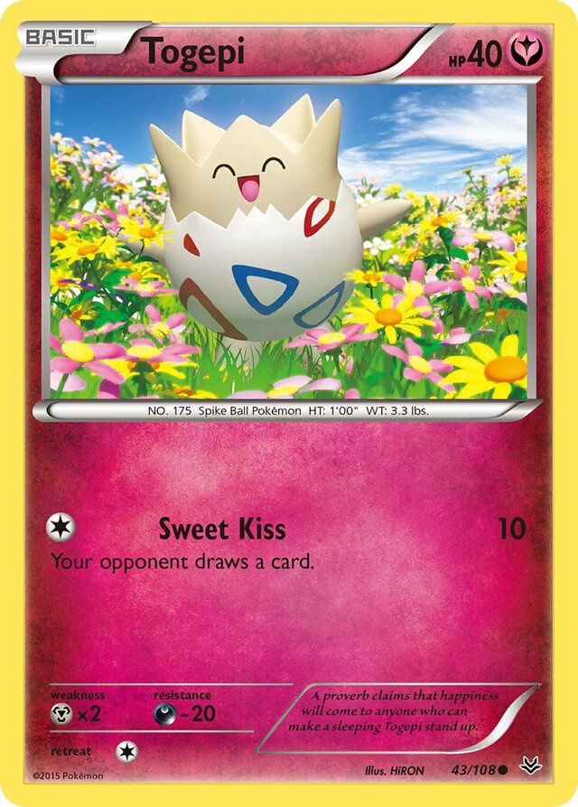 Togepi - XY Roaring skies 43/108, Fini: Unlimited