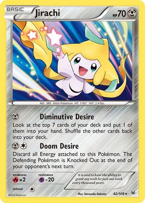 Jirachi - XY Roaring skies 42/108