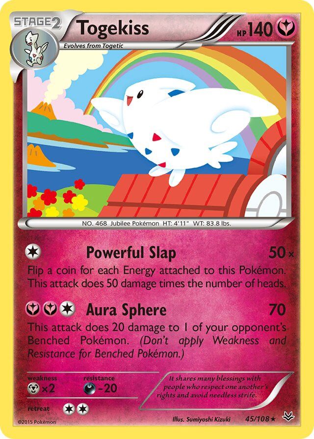 Togekiss - XY Roaring skies 45/108, Fini: Unlimited