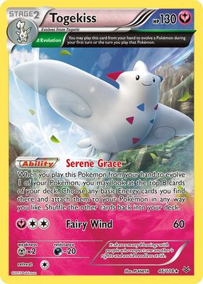 Togekiss - XY Roaring skies 46/108