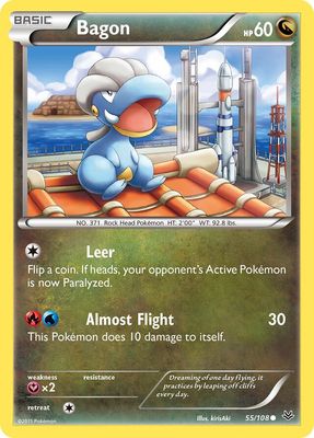 Bagon - XY Roaring skies 55/108